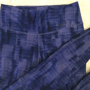 NIKE DRI-FIT purple leggings